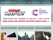 Tablet Screenshot of firstomagh.com